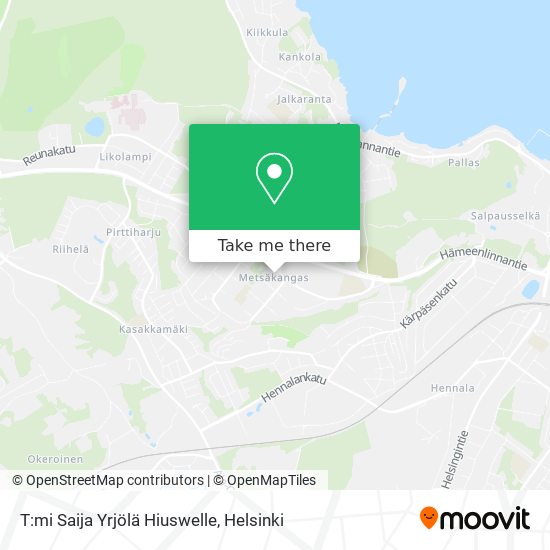 T:mi Saija Yrjölä Hiuswelle map