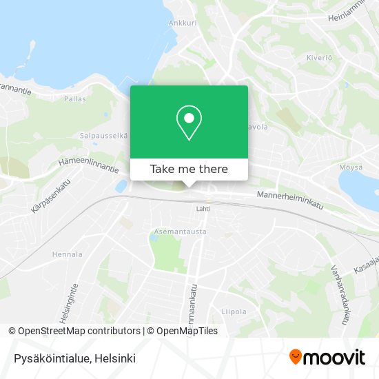 Pysäköintialue map