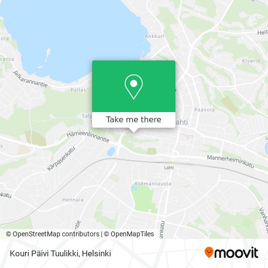 Kouri Päivi Tuulikki map