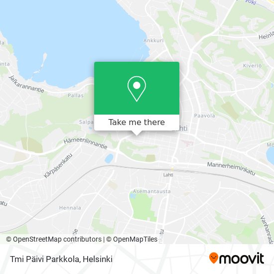 Tmi Päivi Parkkola map