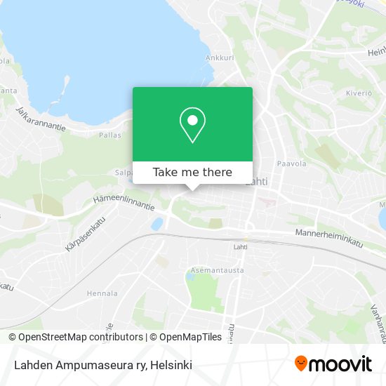 Lahden Ampumaseura ry map