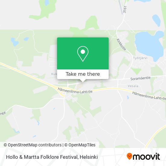 Hollo & Martta Folklore Festival map