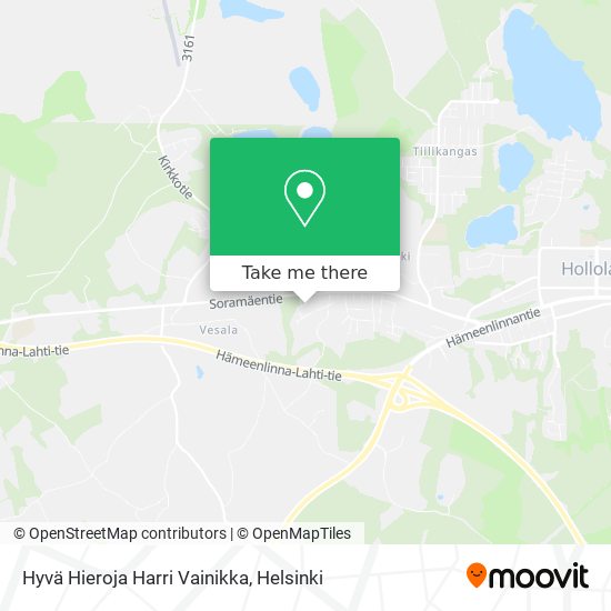 Hyvä Hieroja Harri Vainikka map