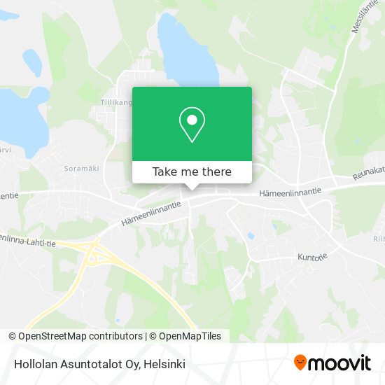 Hollolan Asuntotalot Oy map