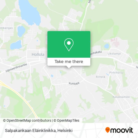 Salpakankaan Eläinklinikka map