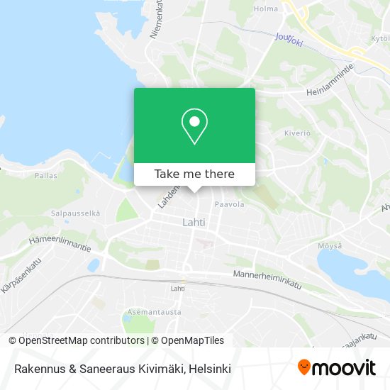 Rakennus & Saneeraus Kivimäki map