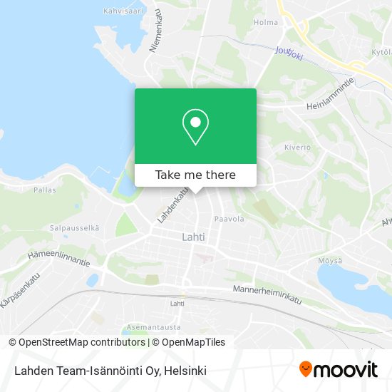 Lahden Team-Isännöinti Oy map