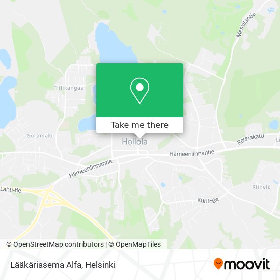Lääkäriasema Alfa map
