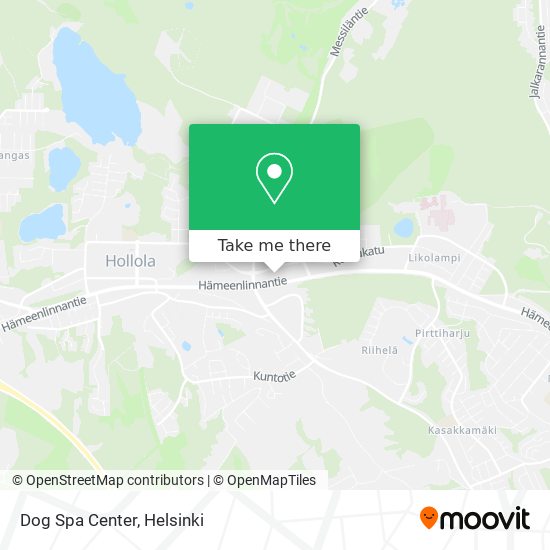 Dog Spa Center map