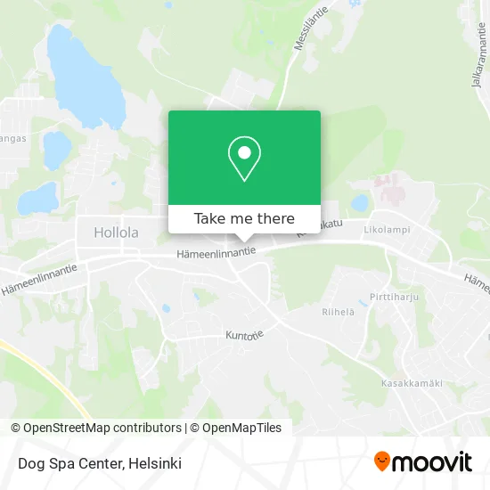 Dog Spa Center map