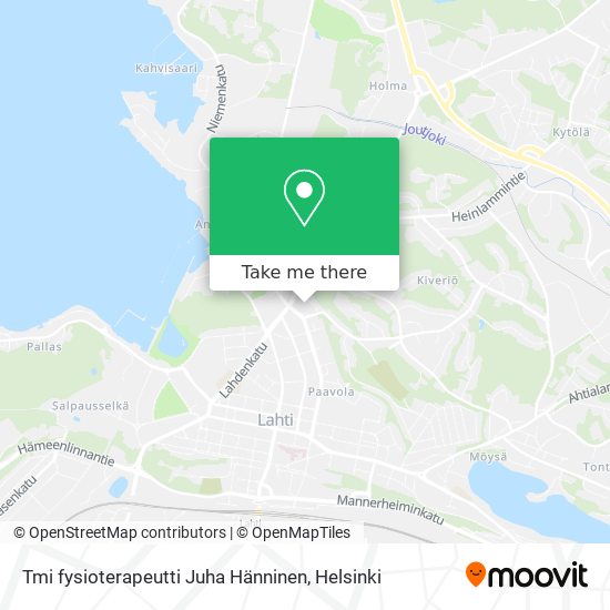 Tmi fysioterapeutti Juha Hänninen map