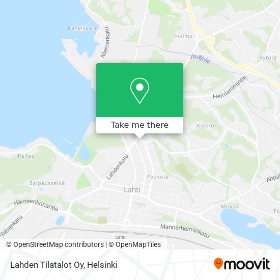 Lahden Tilatalot Oy map