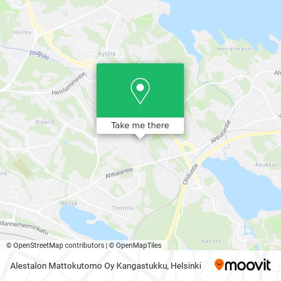 Alestalon Mattokutomo Oy Kangastukku map