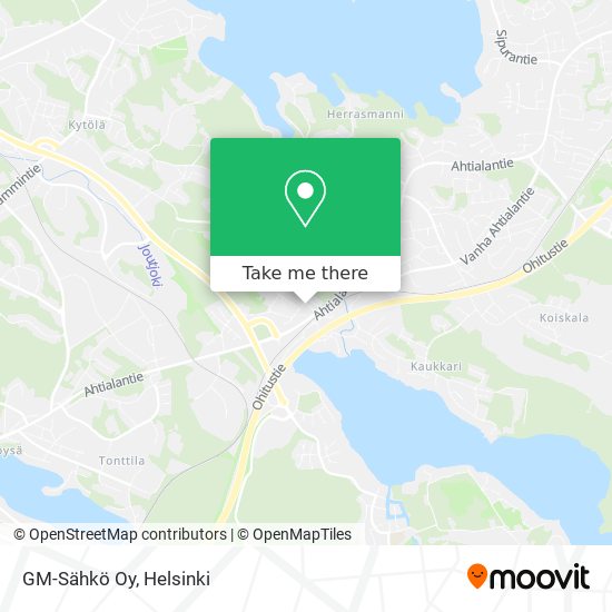 GM-Sähkö Oy map