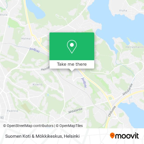 Suomen Koti & Mökkikeskus map