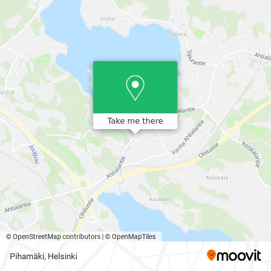 Pihamäki map