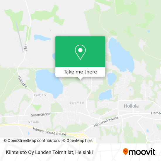 Kiinteistö Oy Lahden Toimitilat map