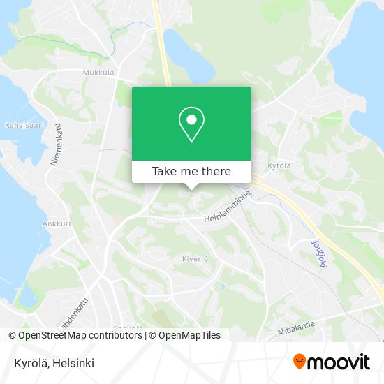 Kyrölä map