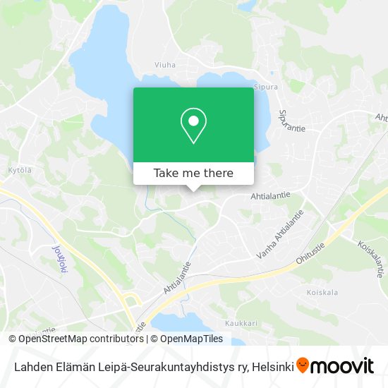 Lahden Elämän Leipä-Seurakuntayhdistys ry map