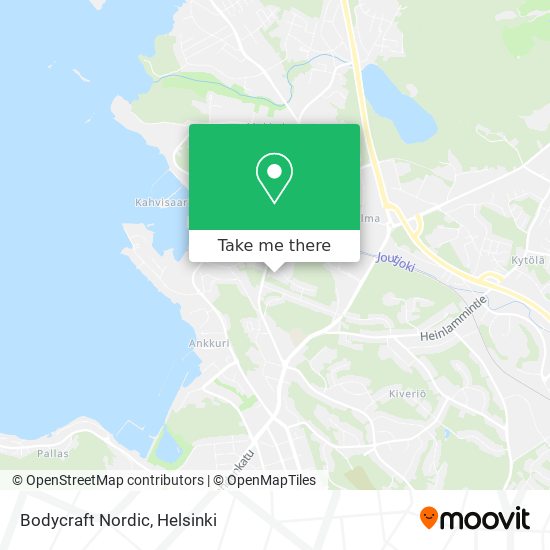 Bodycraft Nordic map