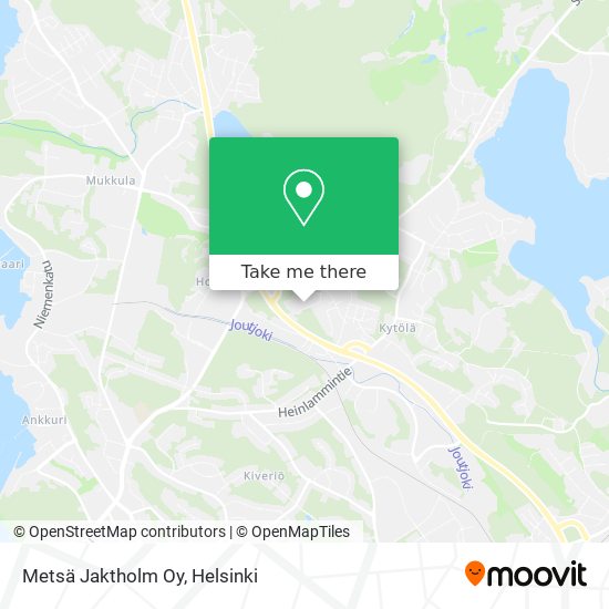 Metsä Jaktholm Oy map
