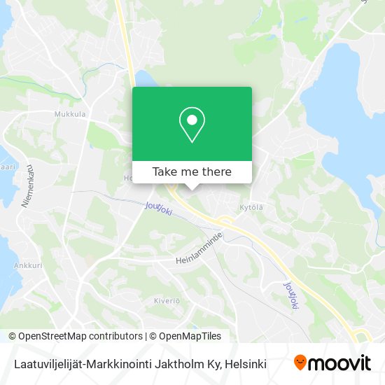 Laatuviljelijät-Markkinointi Jaktholm Ky map