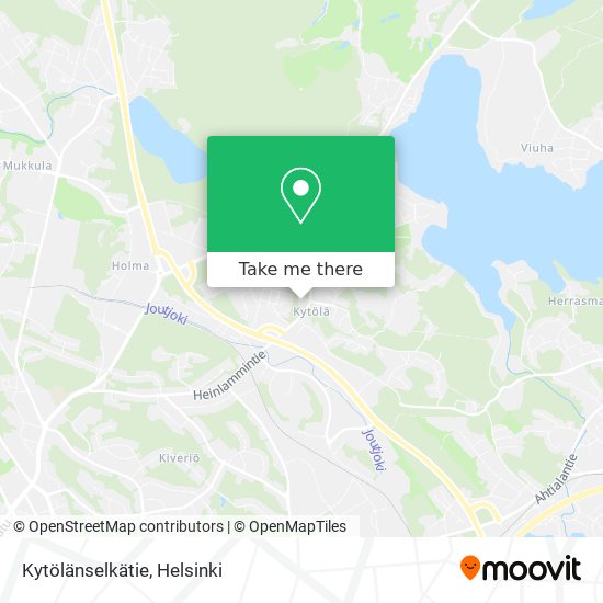 Kytölänselkätie map