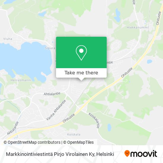 Markkinointiviestintä Pirjo Virolainen Ky map