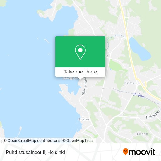 Puhdistusaineet.fi map