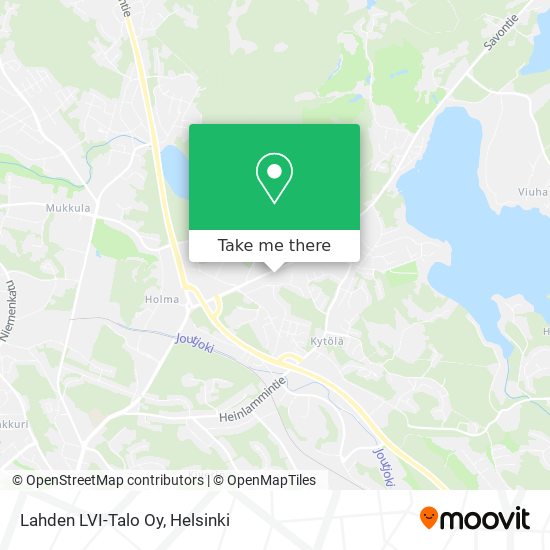 Lahden LVI-Talo Oy map