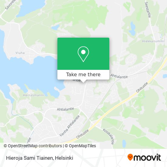 Hieroja Sami Tiainen map