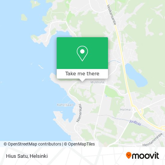 Hius Satu map