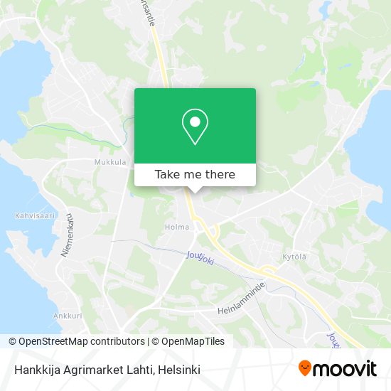 Hankkija Agrimarket Lahti map