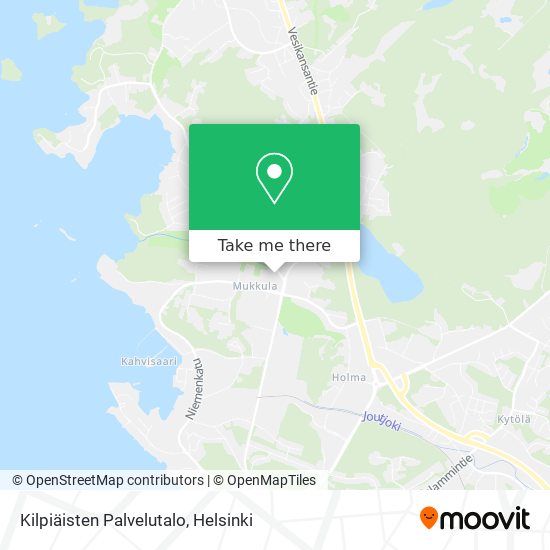 Kilpiäisten Palvelutalo map