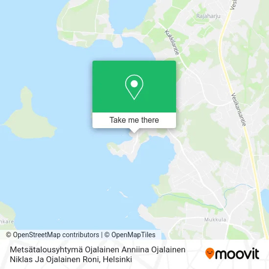 Metsätalousyhtymä Ojalainen Anniina Ojalainen Niklas Ja Ojalainen Roni map
