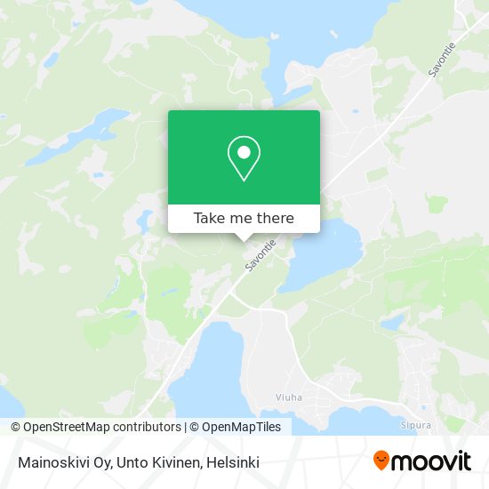 Mainoskivi Oy, Unto Kivinen map