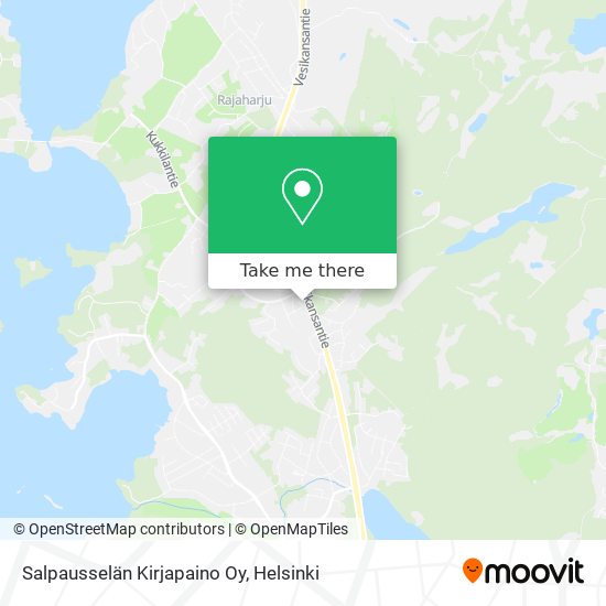 Salpausselän Kirjapaino Oy map