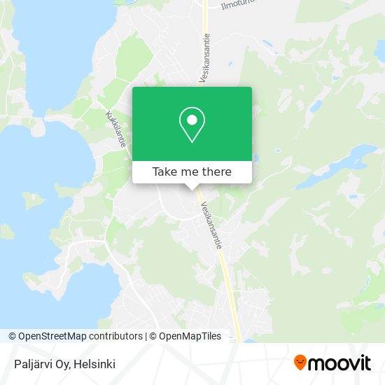 Paljärvi Oy map