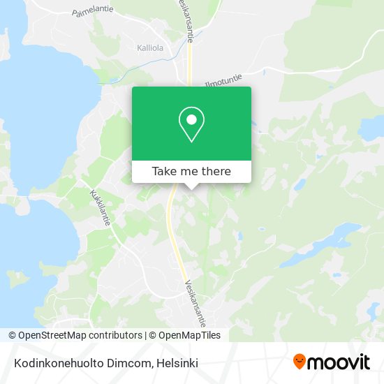 Kodinkonehuolto Dimcom map