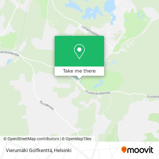 Vierumäki Golfkenttä map