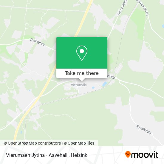 Vierumäen Jytinä - Aavehalli map
