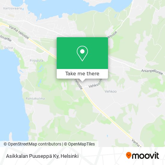 Asikkalan Puuseppä Ky map