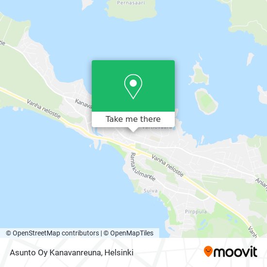 Asunto Oy Kanavanreuna map