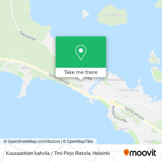 Kuusaantien kahvila / Tmi Pirjo Ristola map