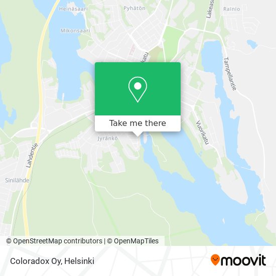 Coloradox Oy map