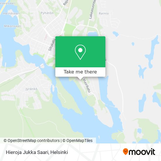 Hieroja Jukka Saari map