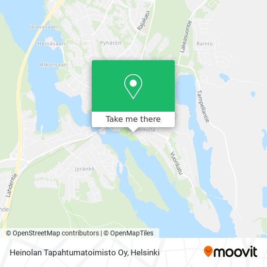 Heinolan Tapahtumatoimisto Oy map