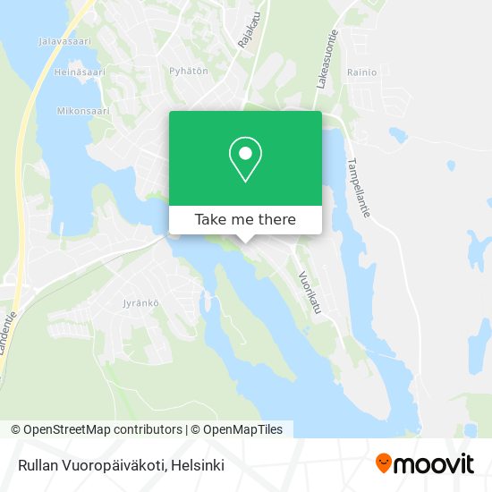 Rullan Vuoropäiväkoti map