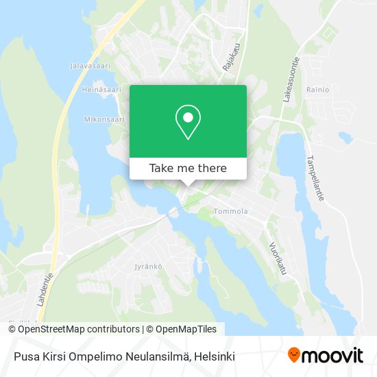 Pusa Kirsi Ompelimo Neulansilmä map