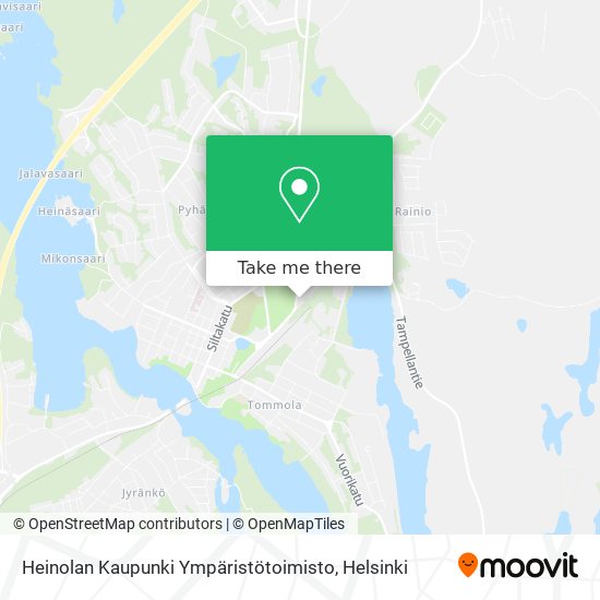 Heinolan Kaupunki Ympäristötoimisto map